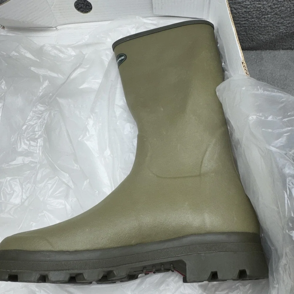 Le Chameau Vierzon M Boots Mens 11.5 Rubber Waterproof Rain Wellington Wellies